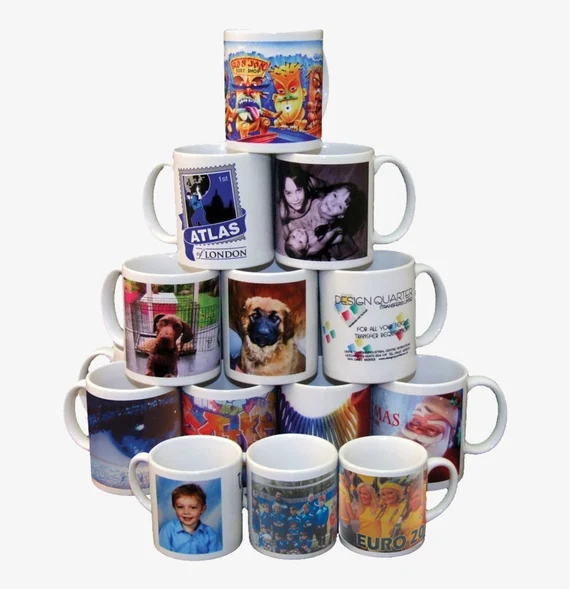 Multi-design custom mug set