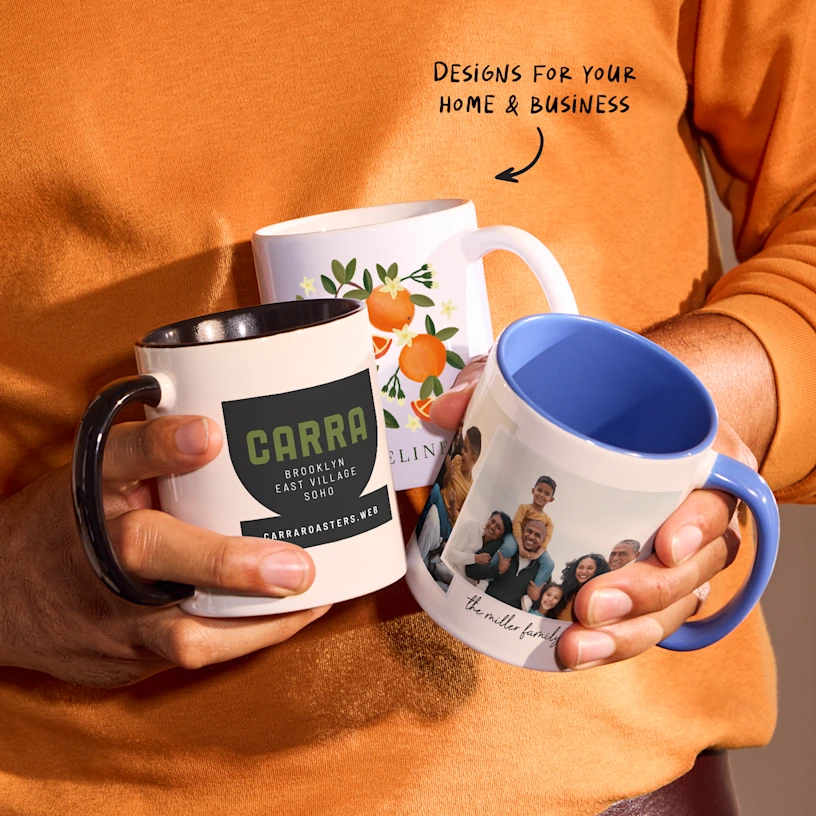 Personalized mug mockup